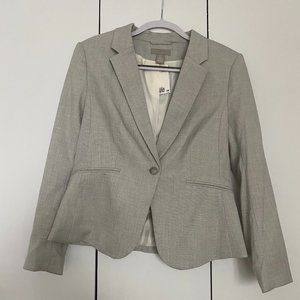Light Gray Suit Blazer